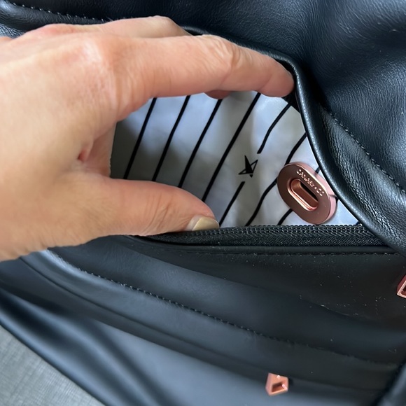 Canary + Co Vegan Leather Emery Tote Backpack - Picture 5 of 9